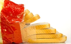 Sliced white bread calcium propionate