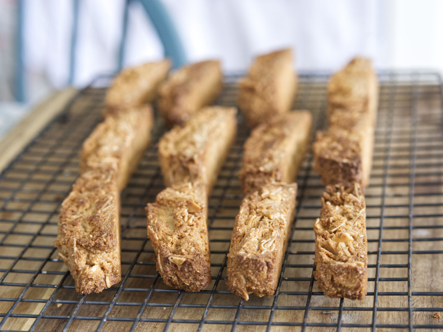 Almond, cinnamon grain-free biscotti