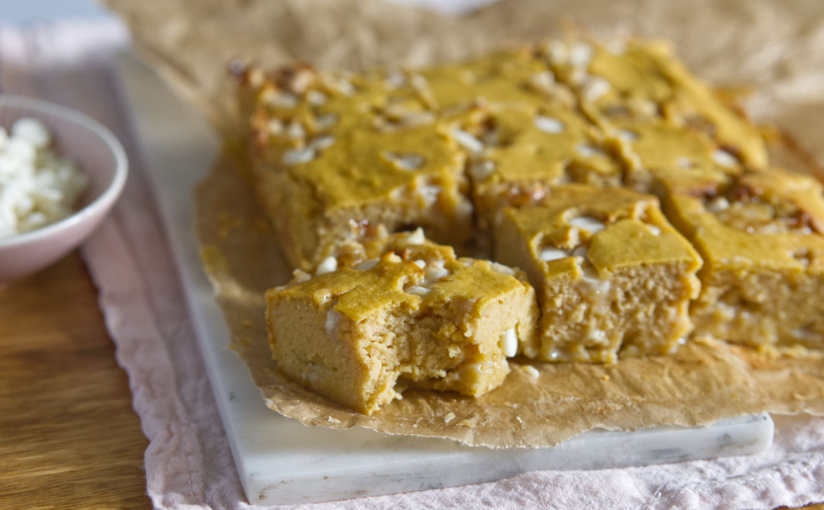 Sweet Potato Blondies Recipe