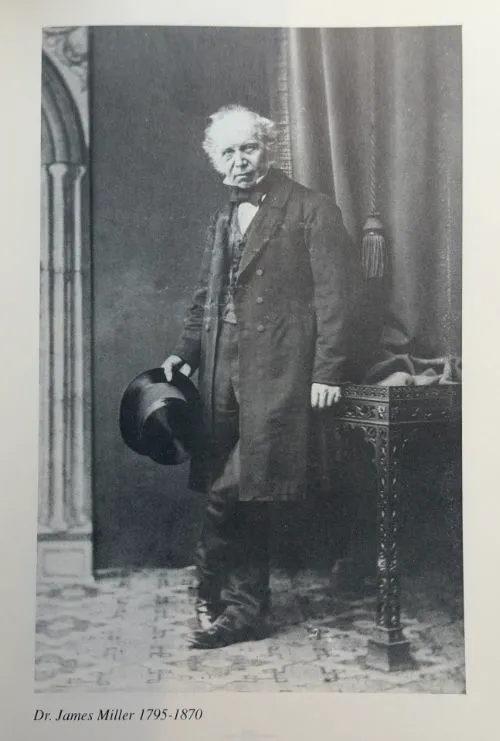 Dr James Miller, inventor of baking powder